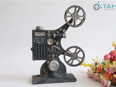 Mô hình máy chiếu phim Vintage